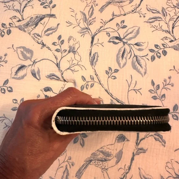 Versace Black and White Medusa Clutch - Picture 9 of 10